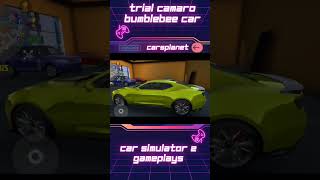 Trial How Fast Chevrolet Camaro Bumblebee in car Simulator 2 Game [upl. by Vasilis]