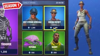 Fortnite 571 days ago Recon Expert Item Shop [upl. by Mchail]