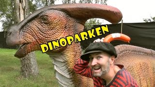 TRUMPETOSAURUS varnar för Trex  DINOPARKEN med Pappa Kapsyl  kul fakta om dinosaurier för barn [upl. by Gnoy957]