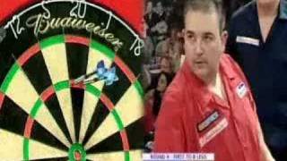 Phil Taylor 9 Darter at UK Open 2004 [upl. by Lezirg]