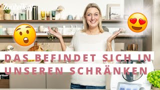 🧑‍🍳😍 Küchen Roomtour So schaffen wir Ordnung und Stauraum in unseren Küchenschränken [upl. by Ilellan]