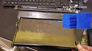 Easy Fix For Dirty Prints on Samsung Printers By Cleaning or Replacing the Transfer Belt [upl. by Icyac882]