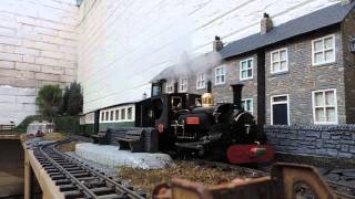 Roundhouse Charles hauls Locomotion Coaches [upl. by Claudelle]