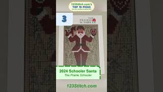 Holiday Cheer 2024 Schooler Santa  Top Pick from Nashville Needlework Market 2024 [upl. by Naujit]