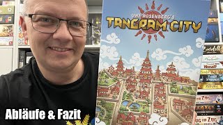 Tangram City Korea Board Games  Plättchenlegespiel mit ungewohnten Formen und Wertungen [upl. by Ahsinuq661]