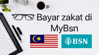 CARA BAYAR ZAKAT DI MYBSN [upl. by Mccord]