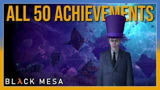 Black Mesa 100  All 50 Achievements [upl. by Nyrb]