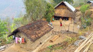 The Life in Village of Eastern Nepal  Peaceful amp Relaxing Walk in Rain  BijayaLimbu [upl. by Allenrac]