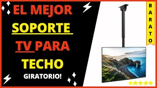 🎯 El Mejor SOPORTE TV para TECHO ❗❕ Soporte Techo TV GIRATORIO de hasta 55 pulgadas 😮 y Hasta 45Kg [upl. by Delila]