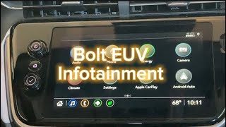 Bolt EUV Infotainment [upl. by Zarla]