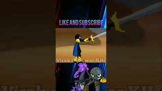 stick sword amp NEW Xiphos VS Red stick Giant animation2Dstickwar3 stickwarkhvnvideoeditor [upl. by Iluj788]