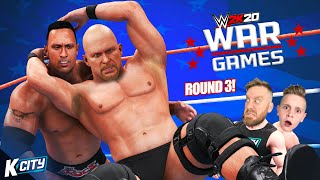 WarGames 2020 Round 3 Attitude Era Battle Royal in WWE 2k20 KCITY GAMING [upl. by Balfore]