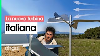 È italiana la prima turbina domestica autorotante che produce energia anche con poco vento [upl. by Toille431]