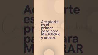 Aceptar quién eres es clave autoaceptación amorpropio setumisma bienestaremocional [upl. by Allred]