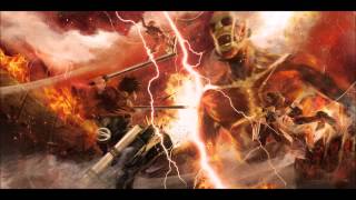 Shingeki no Kyojin  Attack on Titan OST  XLTT Colossal Titan 進撃の巨人 [upl. by Aikram56]