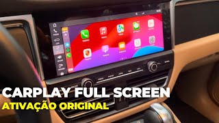 CarPlay tela full screen porsche Macan  RETTI AUTO PARTS  11933945349 [upl. by Anni]