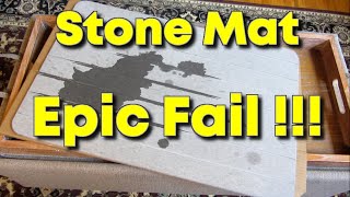 Stone Bath Mat  Epic Fail  Demo and Review  Diatomaceous Earth Stone [upl. by Odlaw802]