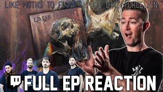 Like Moths To Flames  Pure Like Porcelain FULL EP REACTION  Roguenjosh Reacts [upl. by Tirrag718]