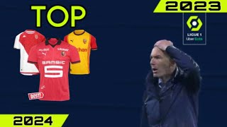 LES PLUS BEAUX MAILLOTS DE LIGUE 1  SAISON 2023  2024  TIERLIST AVEC ONSHAD amp ENZO [upl. by Akeit]