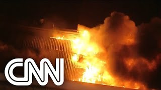 Polícia Federal investiga incêndio na Cinemateca em São Paulo  CNN SÁBADO [upl. by Darsey]