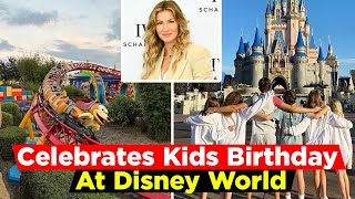 Gisele Bündchen Celebrates Her Kids Birthdays At Disney World [upl. by Hamlen]