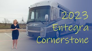 Luxury RV Tour  2023 Entegra Cornerstone  Class A Motorhome [upl. by Hasseman]