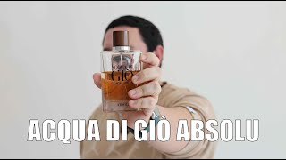 Acqua di Giò Absolu [upl. by Lucia]