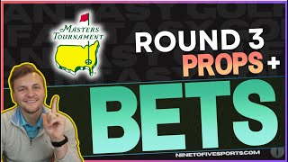 Masters Round 3 Preview Showdown Picks Live Bets EV Bets  Prop Bet [upl. by Llenrub]