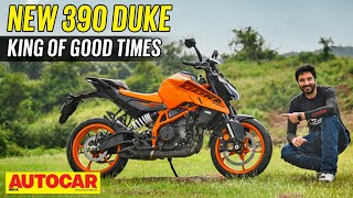 2024 KTM 390 Duke review  The king of good times  First Ride  Autocar India [upl. by Iphigenia223]