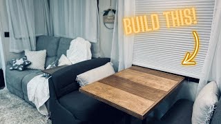 How to build an RV dinette table [upl. by Oiziruam347]