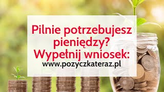 Chcesz szybko pożyczyć pieniądze Weź pożyczkę już teraz  wwwpozyczkaterazpl  Pozyczka [upl. by Leemaj355]