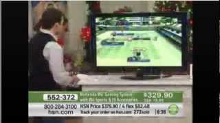 Worst Infomercial Fail  Brakes 46 Plasma TV QVC with WII controller [upl. by Rodolfo]