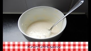 Knoflooksaus  Recept  Koken met Marielle [upl. by Hally]