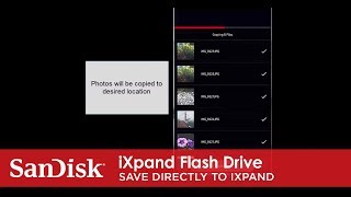 iXpand Flash Drive  Save Directly to iXpand Drive From Any App [upl. by Nikolos585]