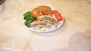 Драники с мясом колдуны очень сочные и вкусные [upl. by Jollanta715]