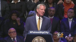 Mayor De Blasio Delivers State Of The City Address [upl. by Herwig367]