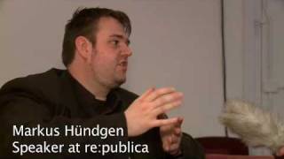 Young Germany videocast from republica 2010 [upl. by Ahsael]