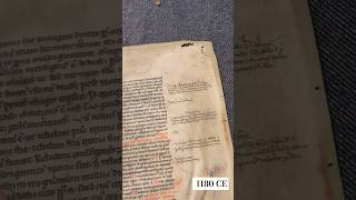 Decretum Gratiani MS Fragment 1180 CE [upl. by Nalrah]