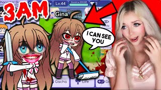 Do NOT Play Gacha Life at 3AMSCARY GINA GLITCH IS REAL [upl. by Woothen480]