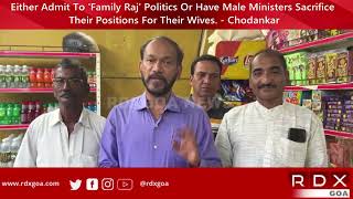 Admit Family Raj Politics Or Have Male Ministers Sacrifice Their Positions For Their Wives Girish [upl. by Aneerb]