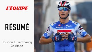 Tour du Luxembourg 2024  Mauri Vansevenant remporte létape reine et devient nouveau leader [upl. by Yrogreg23]