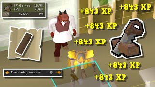 The Best Construction XP In OSRS  The Fastest Way To Level Construction [upl. by Colley601]