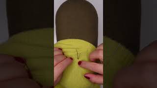 darning a hole in a cashmere sweater  before and after [upl. by Hyacintha]