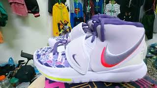 Nike Kyrie 6 Brand New Second Hand Shoes Facebook Live Selling from Riyadh Thrift Closet [upl. by Bianchi]