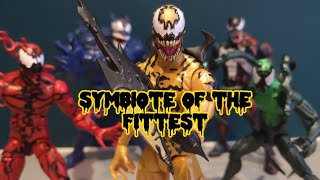 PHAGE episode 2 Symbiote of the Fittest stopmotion marvellegends [upl. by Gardas]