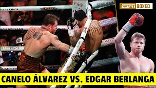 CANELO ÁLVAREZ EL CAMPEÓN MEXICANO derrotó por DECISIÓN UNÁNIME a BERLANGA en LAS VEGAS  ESPN Boxeo [upl. by Llertnac]