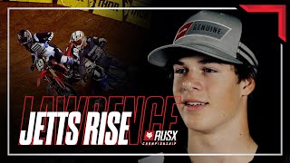 The RISE of Jett Lawrence  Supercross Life [upl. by Nelleyram47]