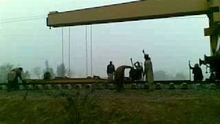 Track Laying Machine Part 1  Pakistan Railways [upl. by Chesna]