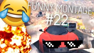 FUNNY ASPHALT 8 MONTAGE 22 Funny Moments and Stunts [upl. by Adnopoz]