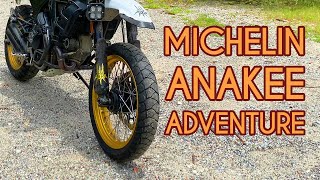 Michelin Anakee Adventure 8020 Dual Sport Tires RP Tire Reviews [upl. by Ias416]